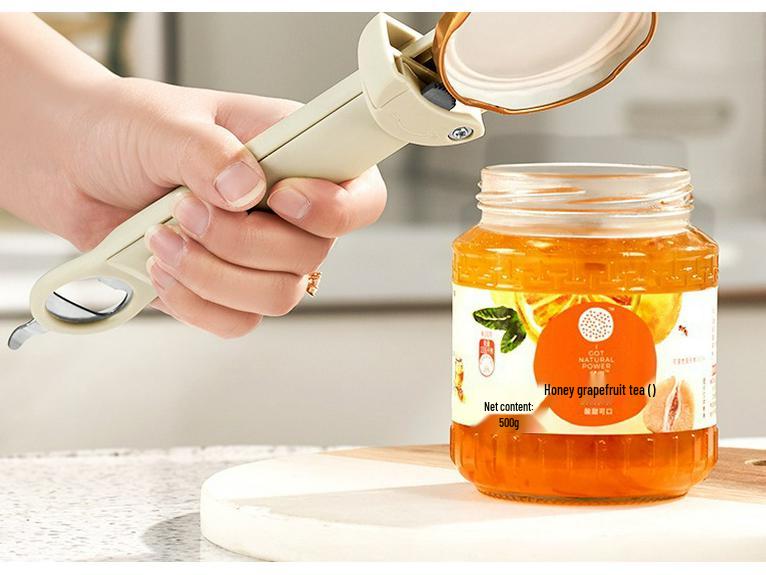 Multifunctional Magnetic Bottle and Can Opener for Twist-Off Lids and Beer Bottles