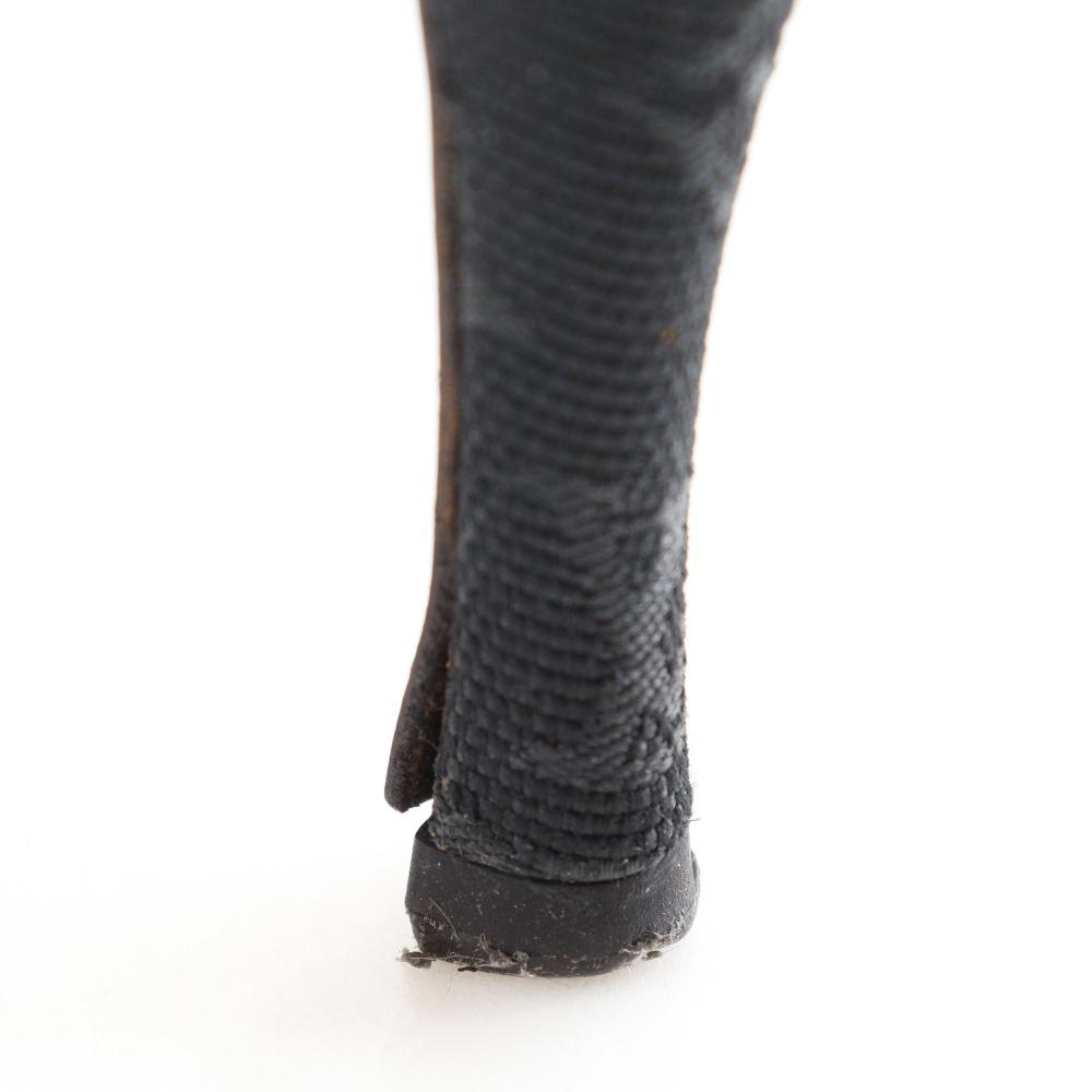 Louis Vuitton Lodičky s páskem Monogram černé plátno/kůže Dámské Použité