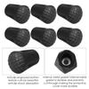 Rubber Walking Stick Tip Protector 11mm Trekking Pole Tip Protectors  Walking