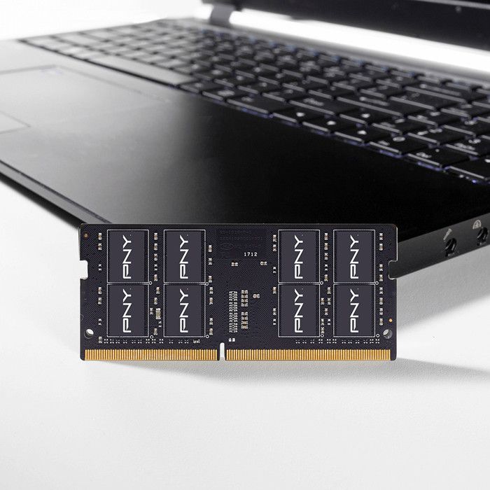 Mémoire RAM DDR4 - PNY - 8 Go - 3200MHz - SODIMM - CL22 - Non-ECC