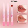 Novo Lip Cream Matte Velvet Mist Lip Mud Plush Tip Nude Lipstick No-Makeup Lip Glaze Lip and Cheek Dual-Use