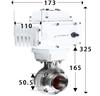19-108mm Pipe 1.5" 2" -4" Tri Clamp 304 316L Stainless Steel Sanitary Butterfly Valve With Electric actuator For Home Brew