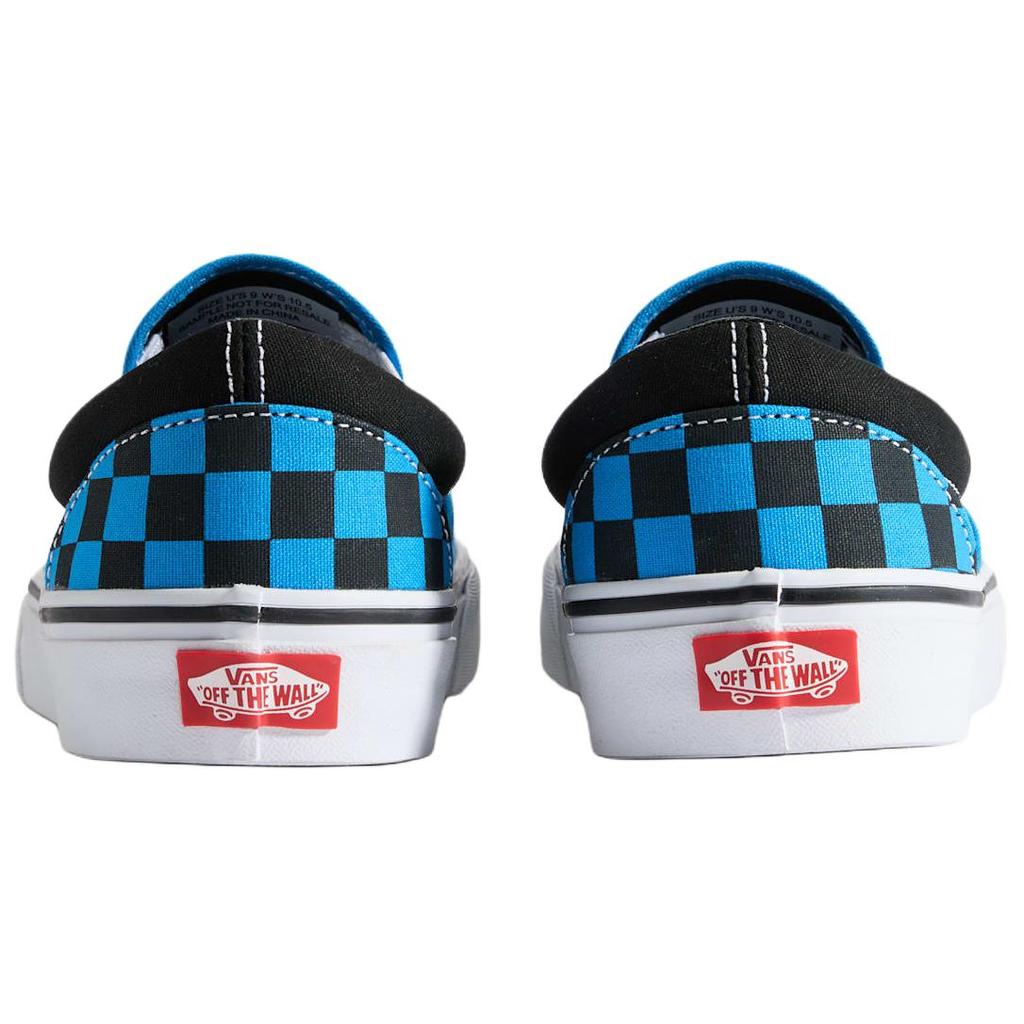 Vans Klasyczne wsuwane Wygodne Wszechstronne Buty do Skate'a Trampki Unisex Czarne Niebieskie VN000DAHFNM