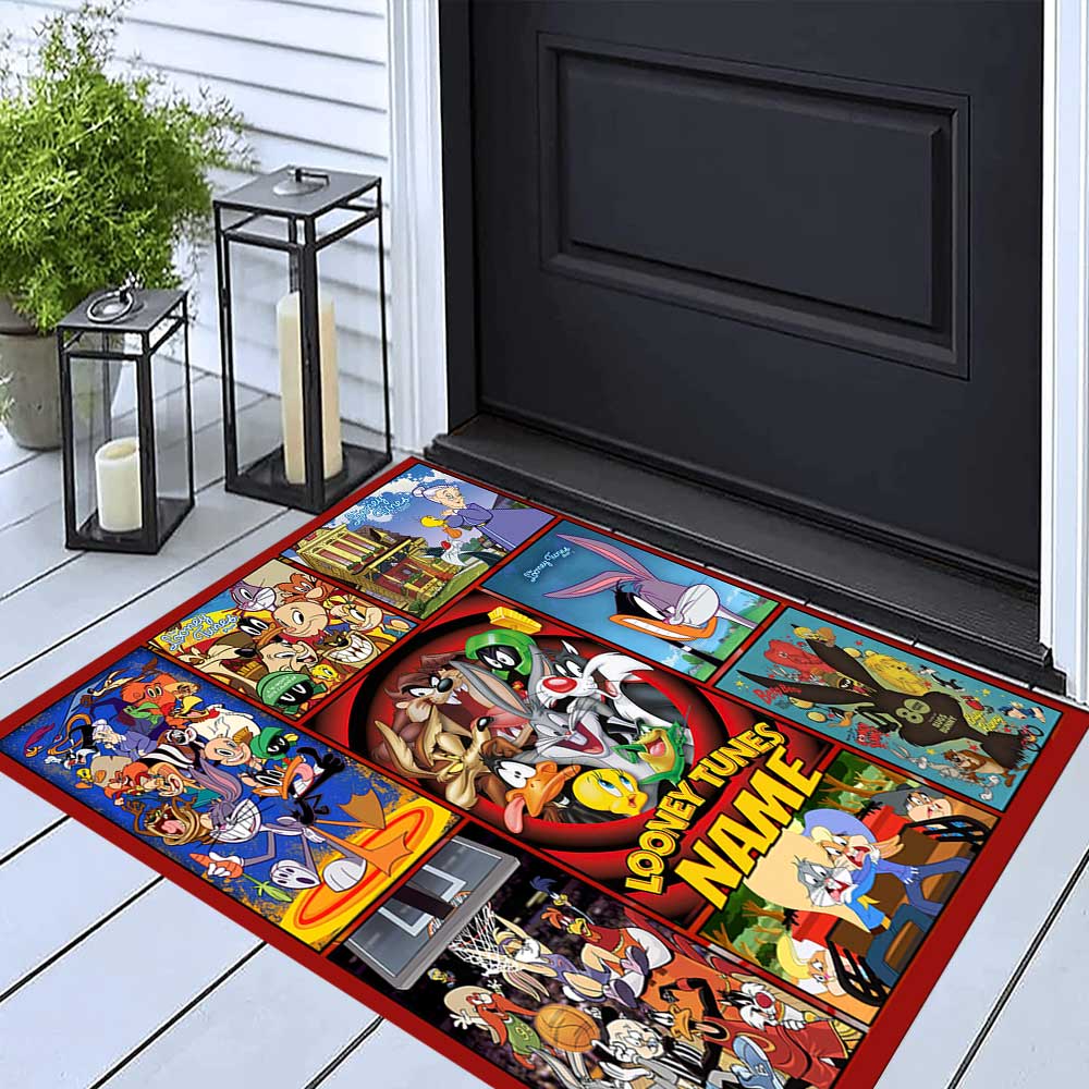 Like Warner Bros. Movies (4) Customize your name rug, office chair cushion, home bedroom living room gift.