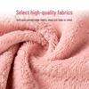 Coral Fleece Double-Sided Absorbent Kitchen Cloth - Thick, Two-Tone, Stain-Removing, Non-Shedding Dish Towel