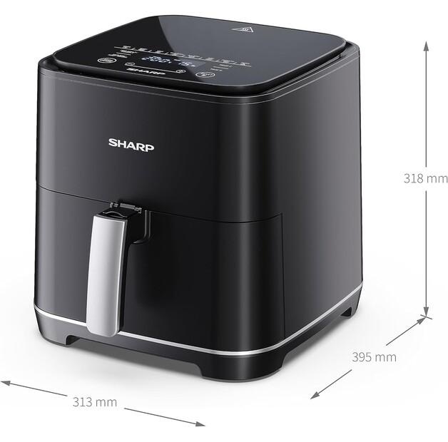 Deep Fryer Sharp AF-GS552AE-B