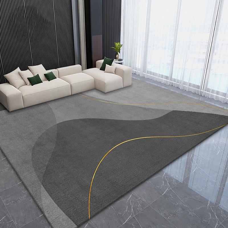 

Легкий роскошный ковер для гостиной, устойчивый к грязи и падениям, ковер для журнального столика, спальня, широко покрытая ковром 200 * 300cm
