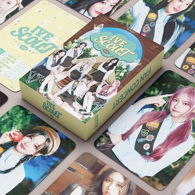 Same-day Shipping Ive Photocard Ive Fancon Photocard IVE FANCON Photocard Album Goods Set of 55