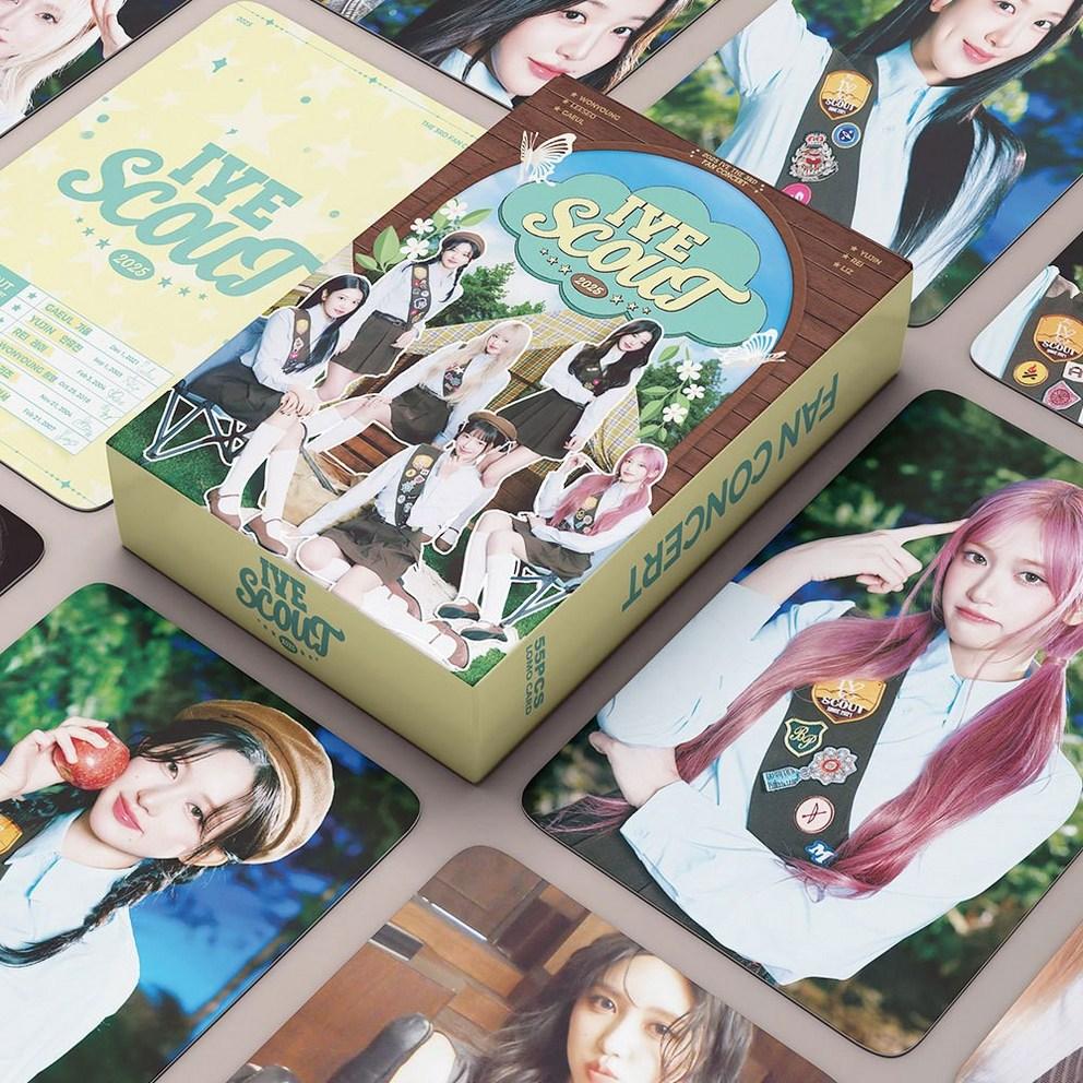 

Same-day shipping Ive photocard Ive fancon photocard IVE FANCON photocard album goods set of 55