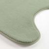 Tapis contour de WC 45 x 45 cm vitamine sauge