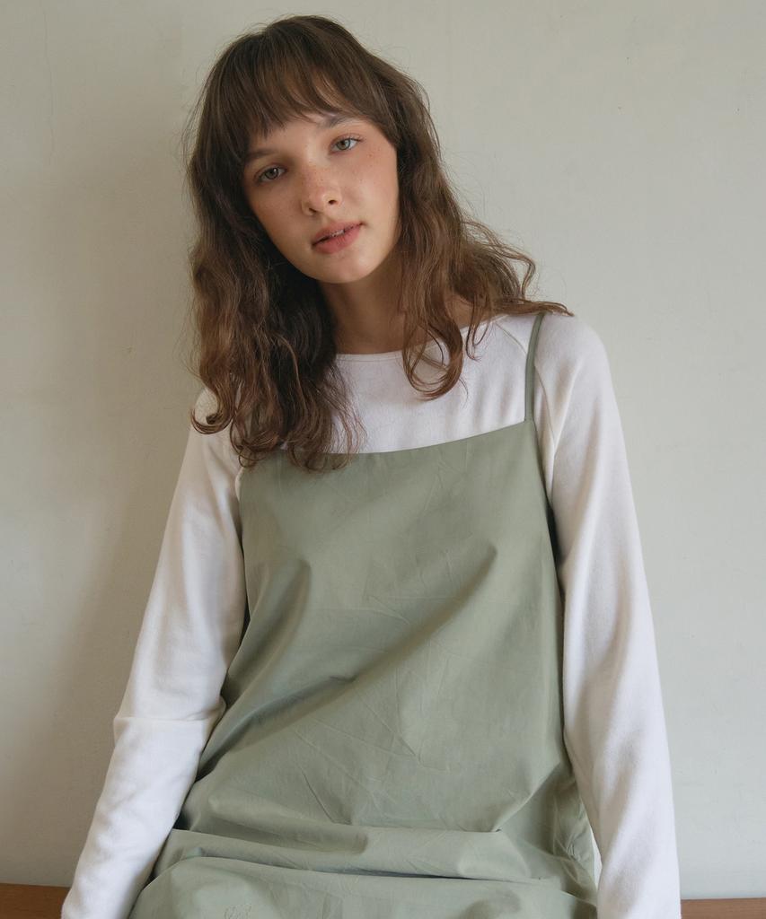 Aueonoseuteljia Embroidered Layered Dress_Light Khaki(O25-Ops05)