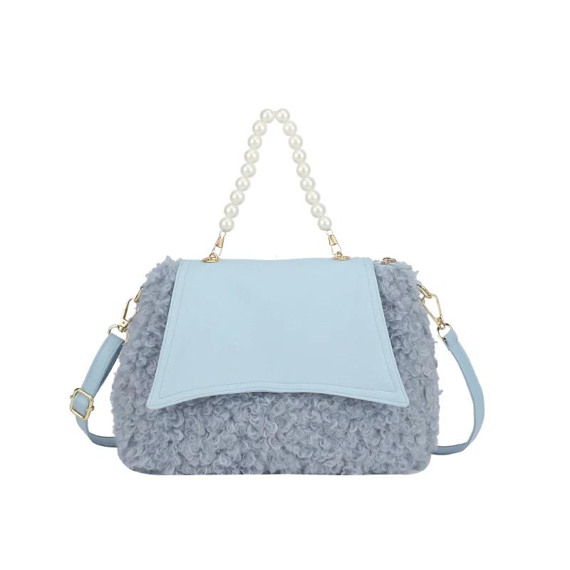 Contrasting Colors Crossbody Bags for Women Zipper Interior Pocket Flap Bags High Quality Fashion