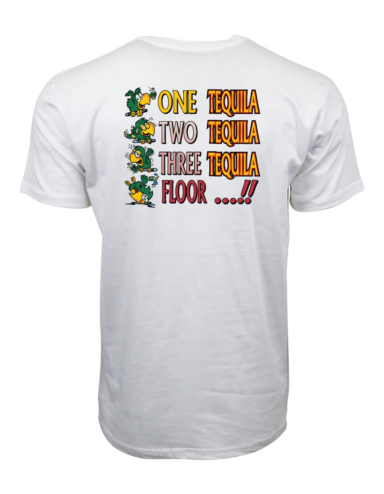 The 4 Stages Of Tequila Graphic T shirt XXL