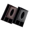 Hotel Multifunctional Leather Tissue & Remote Organizer