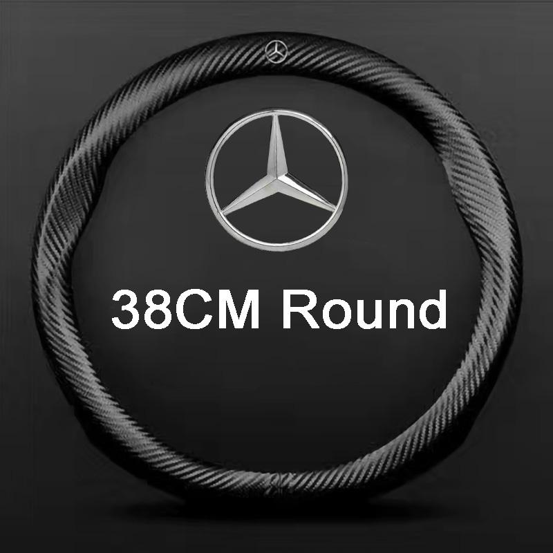 Autopříslušenství Potah na volant pro Mercedes Benz C180 C200 C260 C300 W108 W124 W126 W140 W168 W169 W176 GLA CLA