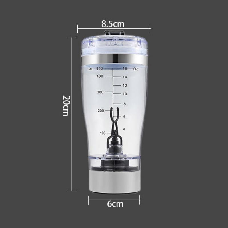 600ml Elektrický Míchač Proteinových Koktejlů USB Láhev na Koktejl Mléko Káva Mixér Konvice Sport a Fitness Nabíjecí Elektrický Šejkr