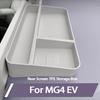 For MG4 EV 2025 2026 TPE Storage Box Behind Central u Control Screen Dashboard Organizer Interior Car Accessories