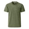 Men Vintage Washed Short Sleeve T Shirt Crew Neck with Chest Pocket Casual Loose Fit Soft Fabric Classic Style