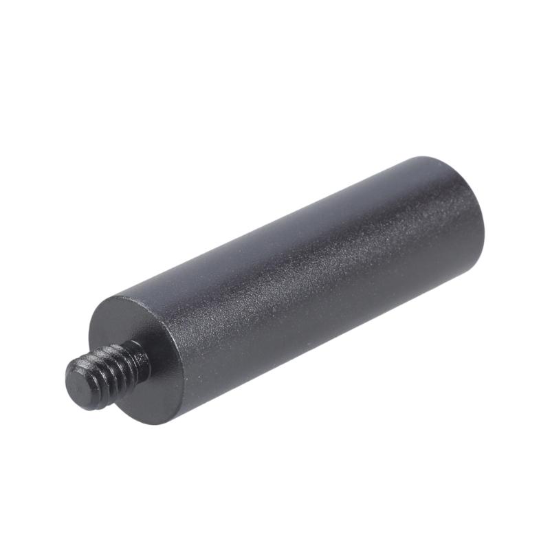 50mm Long Extension Tube 1/4-20 Double Thread Connector for Photography Gear Tripods Camping Light Mounting