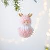 Christmas Pendant Ballet Girl Doll Ornament Hanging Decor with Lanyard Christmas