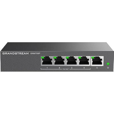 Grandstream GWN7700P Unmanaged Network Switch 5-Port 4-PoE