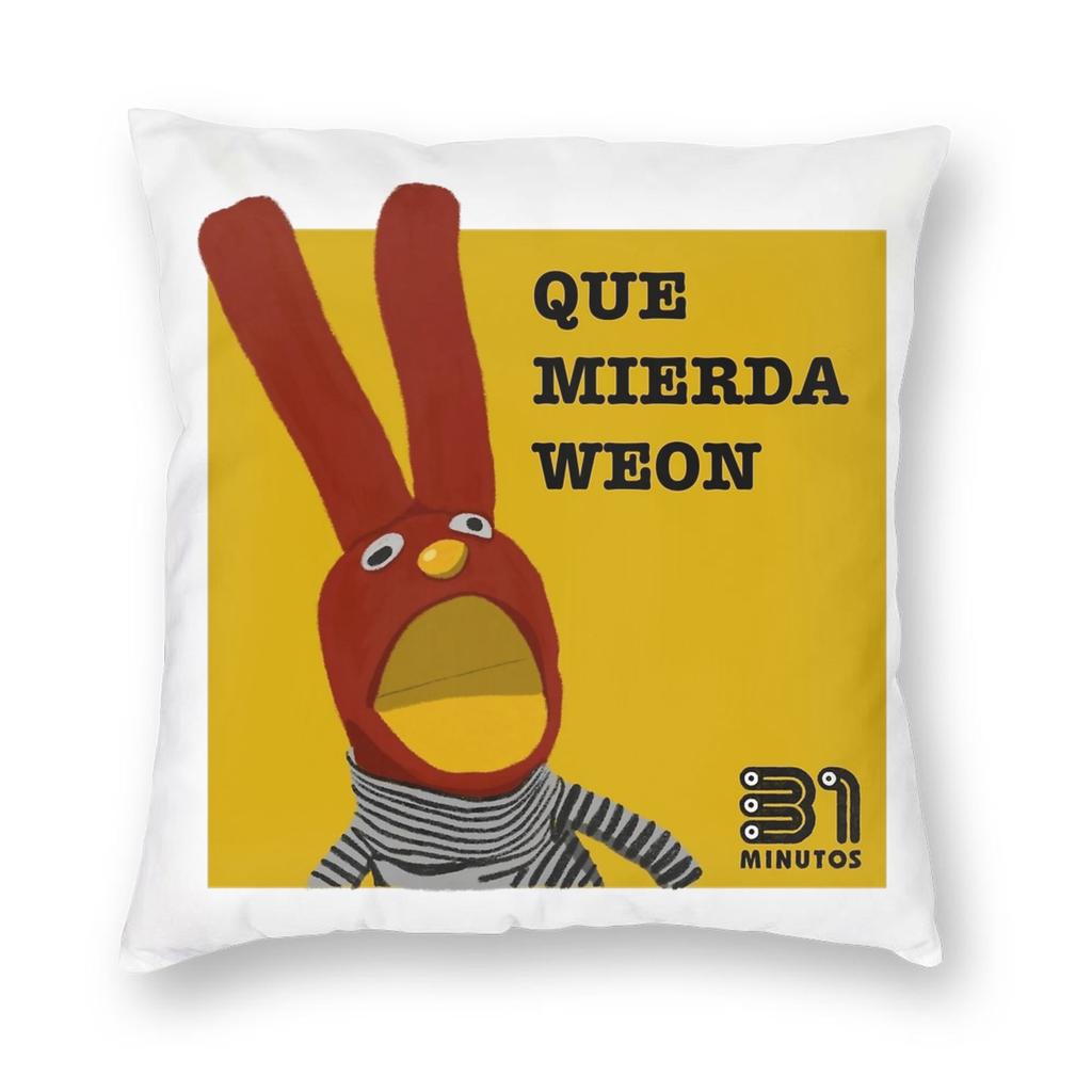 Juan Carlos Bodoque Puppet Funny 31 Minutos Pillowcase Printing Cushion Cover Decor Throw Pillow Case Cover Home Zippered