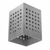 Kitchen Utensil Holder Stainless Steel Square Cutlery Drainer Countertop Utensil Storage Organizer for Chopsticks