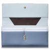 Align Light Flap Only Vertical Easy Holds 40 Includes a Large Coin Perfect as a Blue [VOICE] Women's 3-Color Wallet, Ultra-Lightweight, 200g, Design,