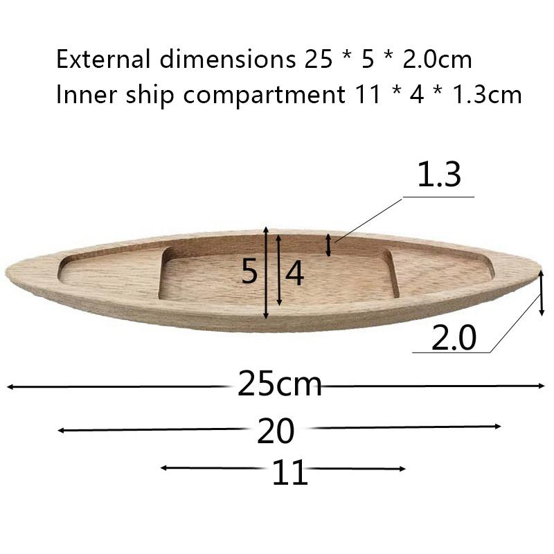 Ocean Landscape Wooden Boat Model Mini Canoe Vintage Decor Fishing Boat Decor Handcrafts Miniatures Boat Model Ornaments