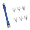 NEW-Spoke Wrench Motorcycle Motorbike Spoke Wrench 5.4-6.8Mm Buckled Wheel Fit 8 Sizes Of Spoke Nipples
