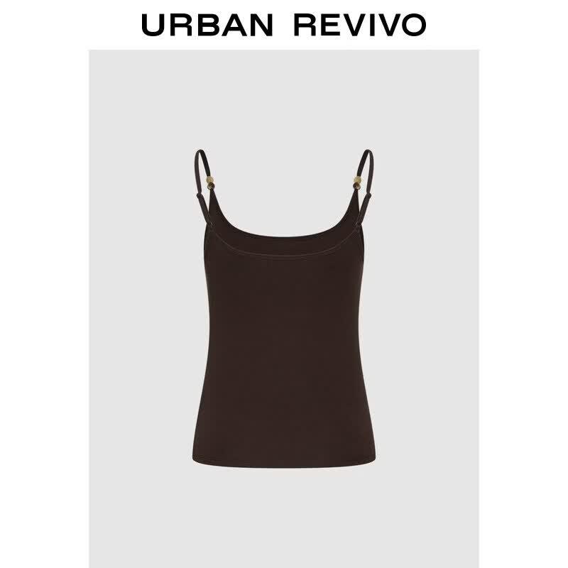 UR Women s Beaded Slim Fit Camisole Top L