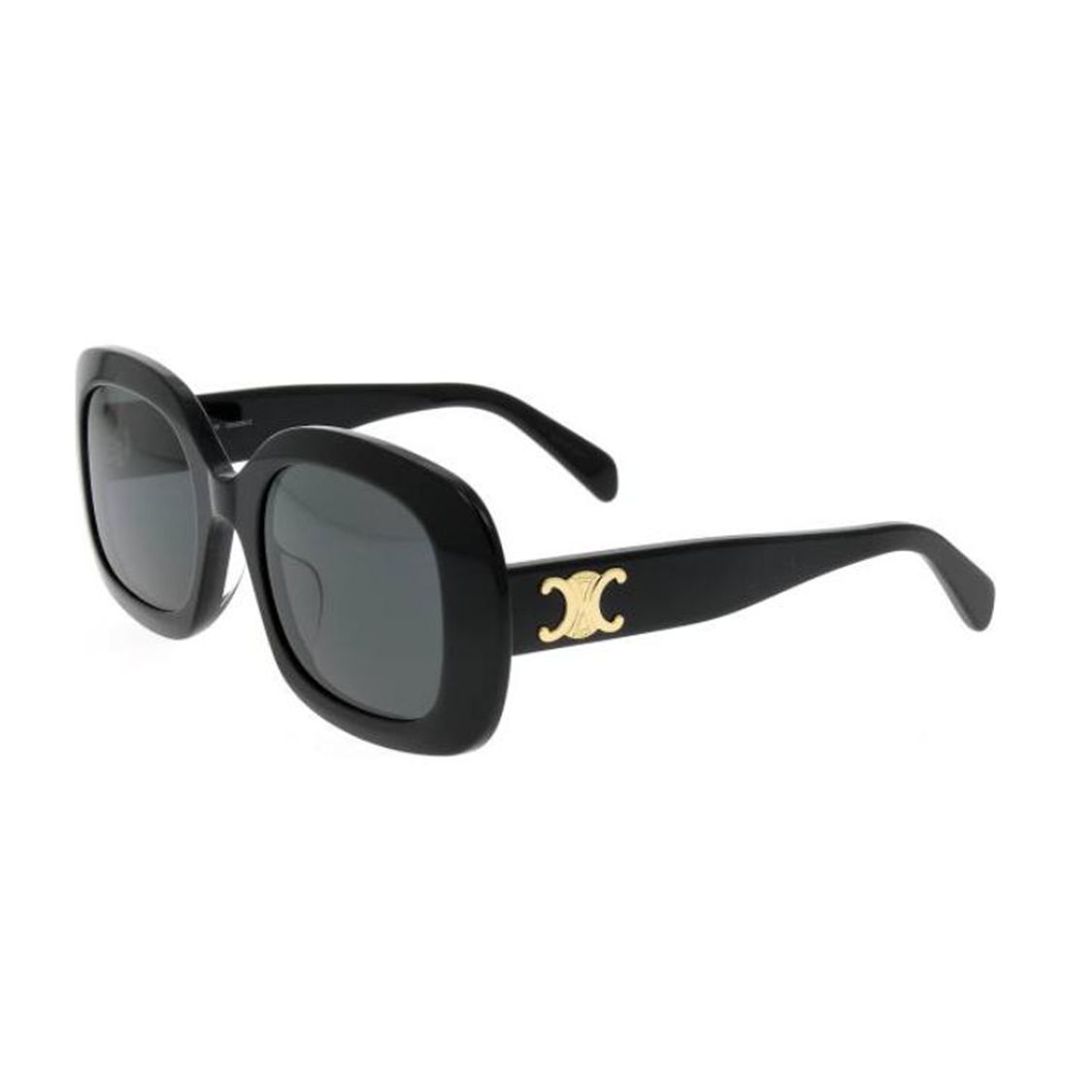 

Celine Logo Irregular Frame Sunglasses Women sunglasses Black CL40262U01A Basic Packaging-Eyeglass Case+Box