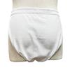 Edoten Etchu Fundoshi (Loincloth) - Made in Japan, 100% Cotton, Discharge-Dyed, Stylish Japanese Pattern, Men's, One Size Fits All, Wave Color, White