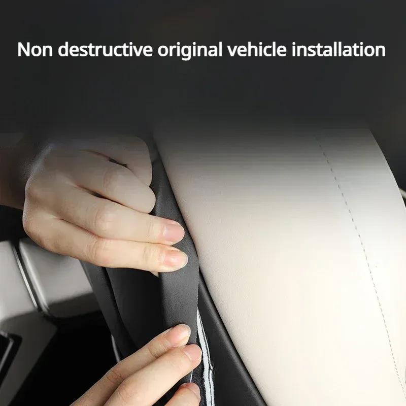 Seat Back Anti Kick Pad for Tesla Model S X Seat Backrest Protective Mat Wear-resistant Child Anti Dirty Car Accessories 2024