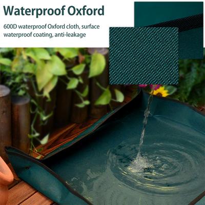 1PCPlant Regeneration Mat Oxford Cloth Plant Repotting Foldable Garden Plant Flower Pot with Snap Button Reusable Transplant Mat