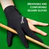 Pool Player Gloves Comfortable Billiard Glove 3 Finger Pool Gloves Lightweight Pool Table Glove