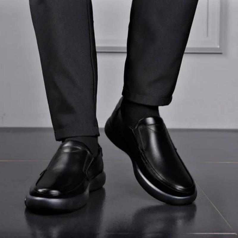 Herren Slipper Mode Lässig Weiche Lederschuhe Komfort Weiche Sohle Fahrschuh Leichte Walking Flats Mokassins Günstige Schuhe für Herren