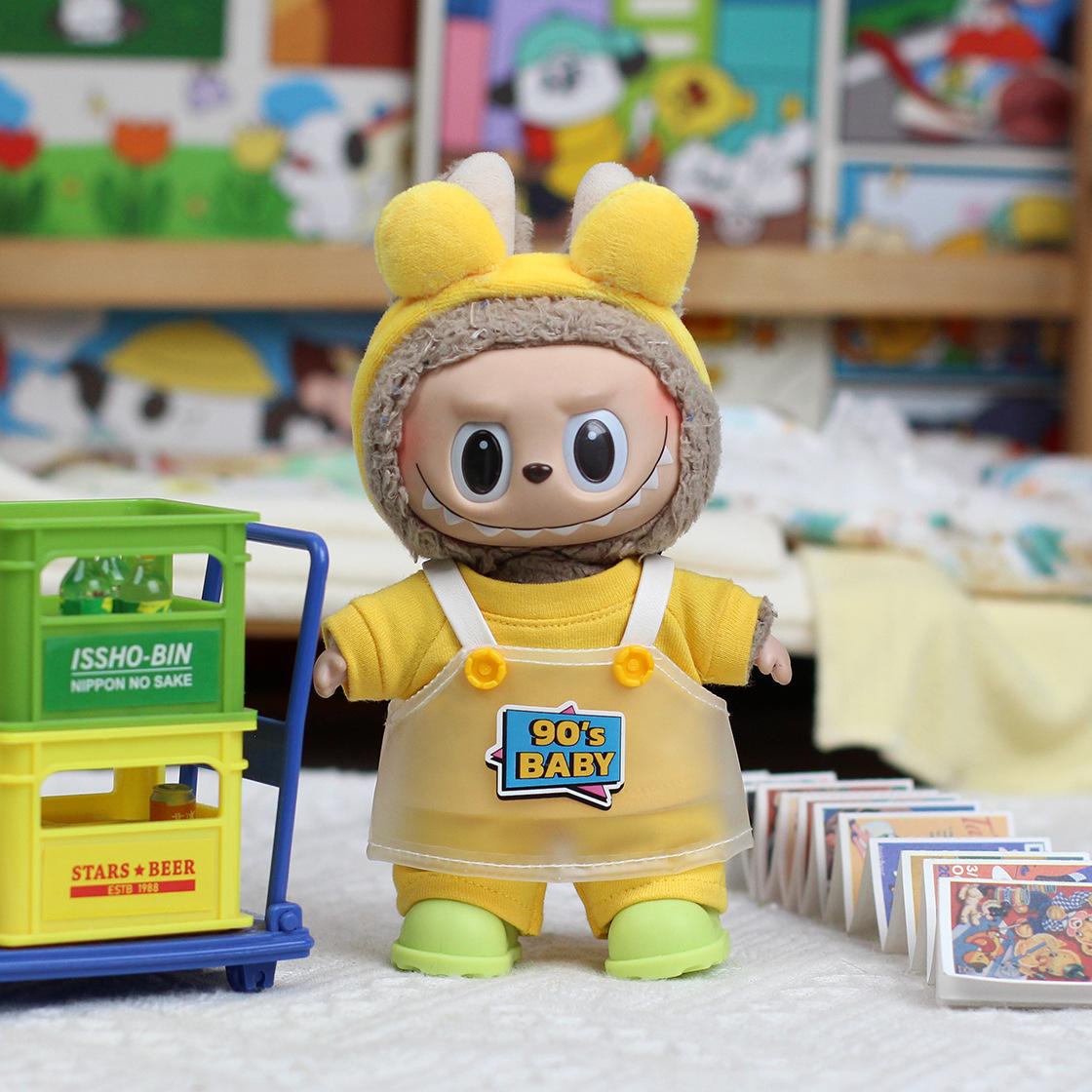 

New Labubu Doll Clothes Universal Rain or Shine Series Doll Pendant Clothes Labubu Baby Clothes