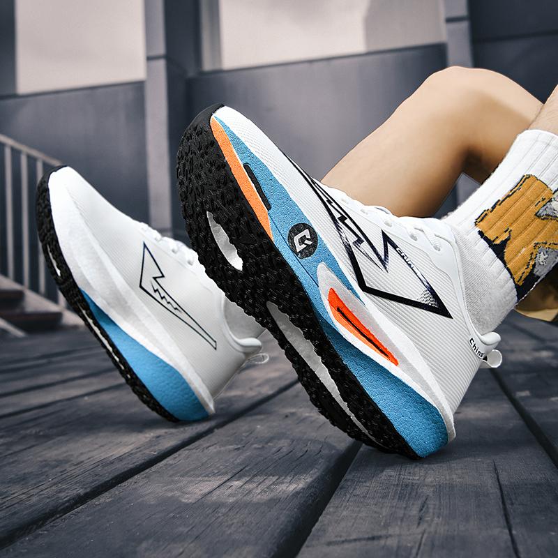 Running Shoes Carbon Board Speciality Marathon Men Sports Outdoor Breathable Lightweight Women's Comfortable Athletic Nonskid Casual Sneakers
