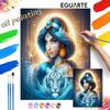 Oil Paint Art Painting Kit Mystical Tiger Home Wall DecorDiamond Painting
