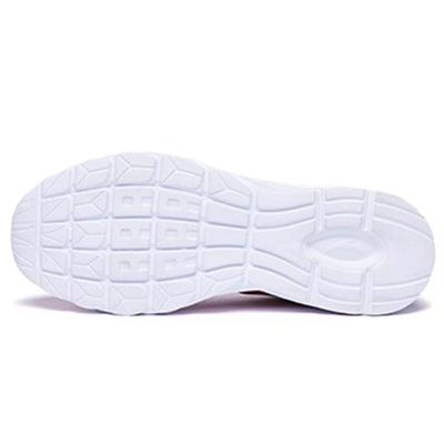 Fabric Cushioning Slip Resistant Abrasion Resistant Lightweight Low Top Casual Running Shoes Men's Black White 91835529-1