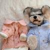 Pet Four-Legged Cotton Coat Thickened Pomeranian Poodle Small Puppy Yorkshire Schnauzer Teddy Bear Clothes