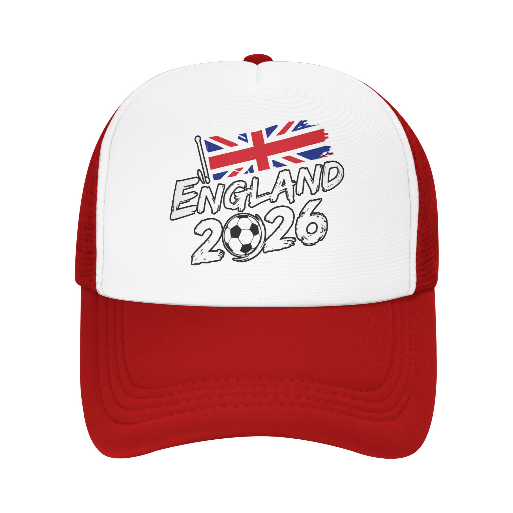 Mesh Sun Hats English Flag Soccer Summer Trucker Hat For Unisex Adult  Classic Hot Sale Running Hippie Baseball Cap One Size