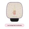 Cute Hemp Car Seat Cushion for ORA Good Cat, ORA 5, Kia EV5, K3, K5 - Ideal for All Seasons
