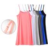 Elegant Women Tank Top Cami Dress With Adjustable Spaghetti Straps For Comfort