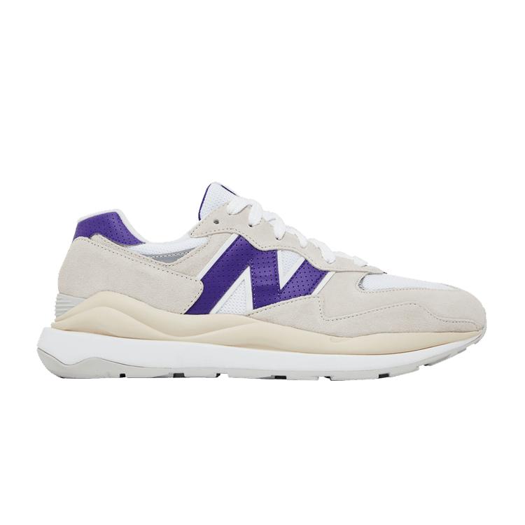 

New Balance 57/40 Sea Salt Prism Purple Men Sneakers White M5740SB1