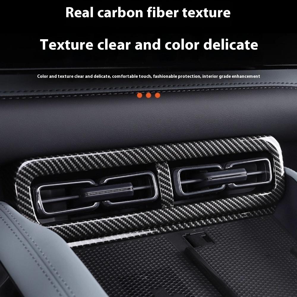 For Byd Leopard 5 Denza B5 Central Control Armrest Protection Frame Air Vent Cup Holder Decoration FrameInterior ModificationGood product