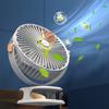 Rotation Desktop Hang Clip Fan Low Noise 3 In 1 Car Cooler Flexible Ceiling Electric Fan  Office