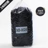 Black High Elasticity Invisible Hair Tie for Thick Hair - Perfect for Photo Studios & Stylists