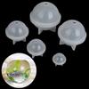 5sizes Transparent Pattern Die Resin Silicone Mold Craft Ball Jewelry Making Sphere Mould